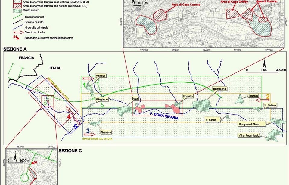 Hydrogeological study. Lyon – Turin high speed railway line