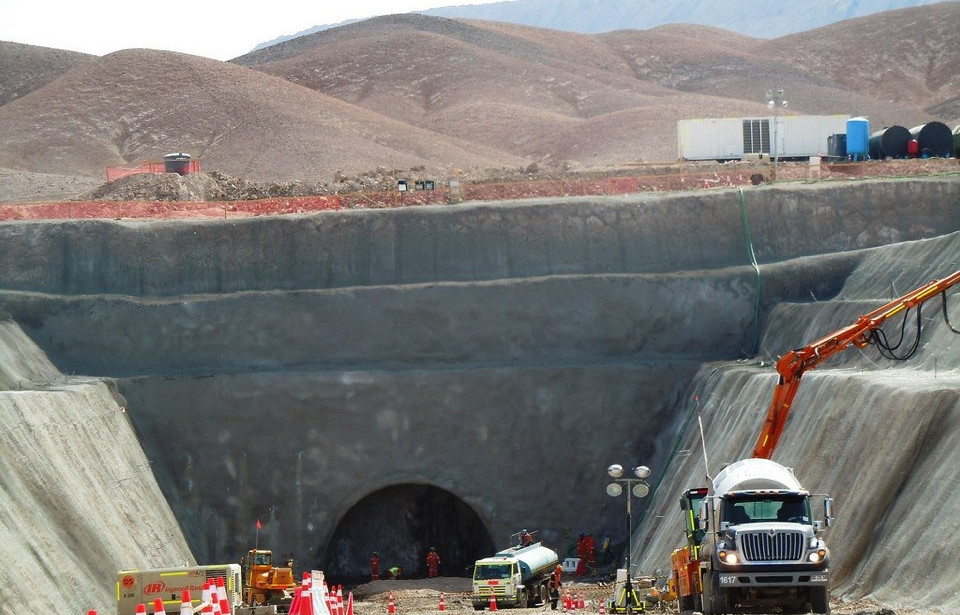 Chuquicamata Mine – Access Tunnel