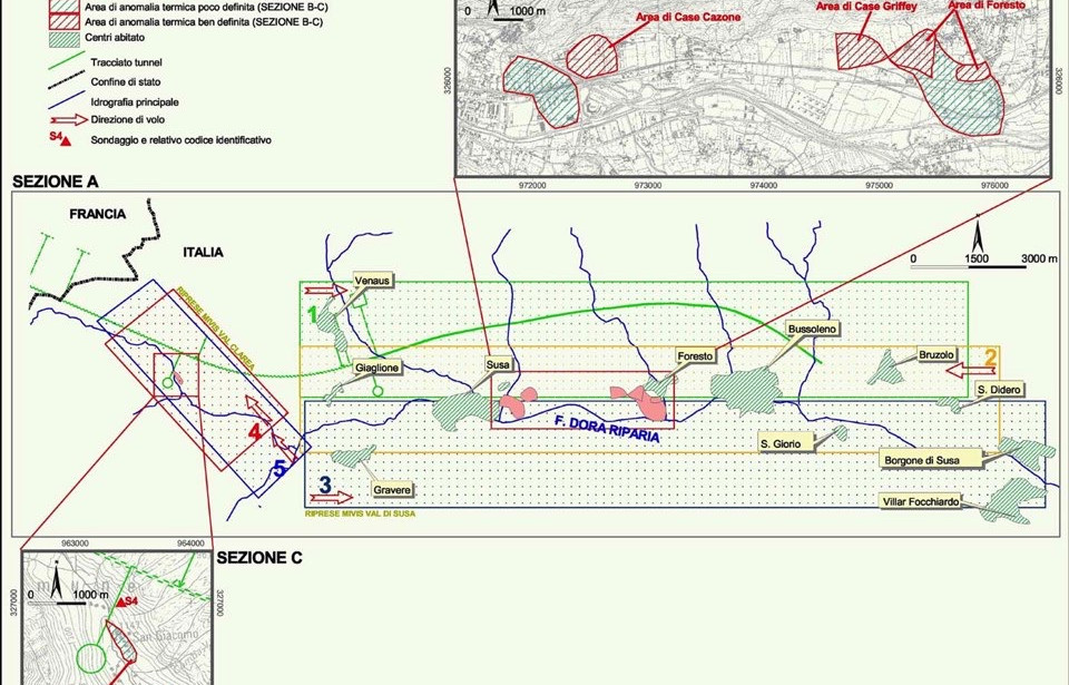 Hydrogeological study. Lyon – Turin high speed railway line